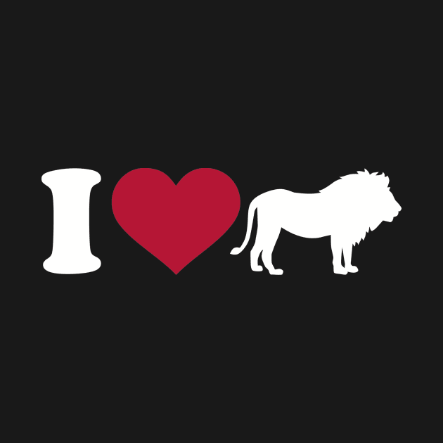 I love Lion by Designzz