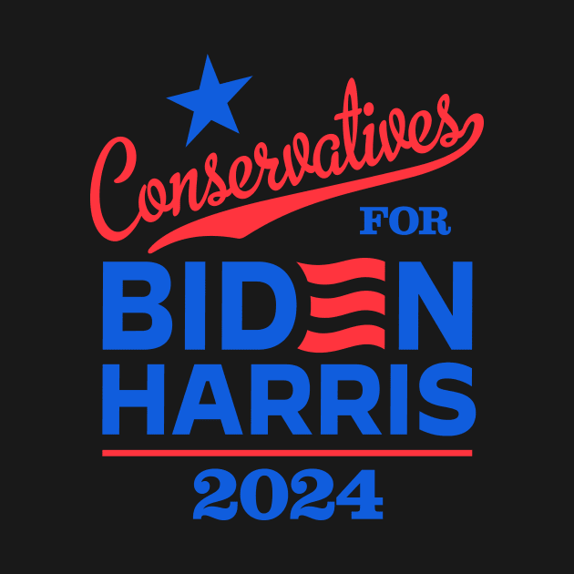 Conservatives For Biden 2024 by MotiviTees