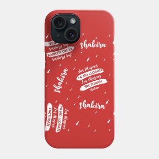 Las mujeres no lloran textura Phone Case