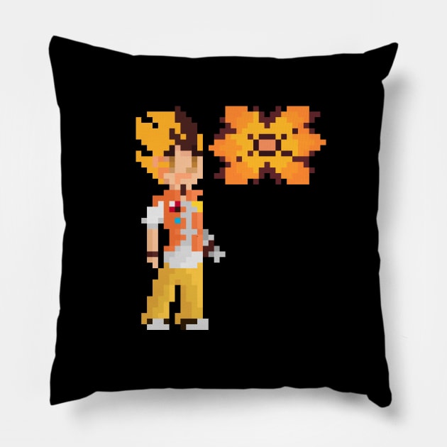 Pixel Arthur Pillow by namdecent