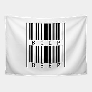 BEEP BEEP BARCODE Tapestry