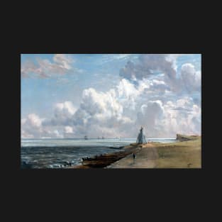 John Constable Harwich The Low Lighthouse and Beacon Hill T-Shirt