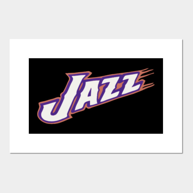 90s Jazz Logo Utah Jazz Posters And Art Prints Teepublic Au