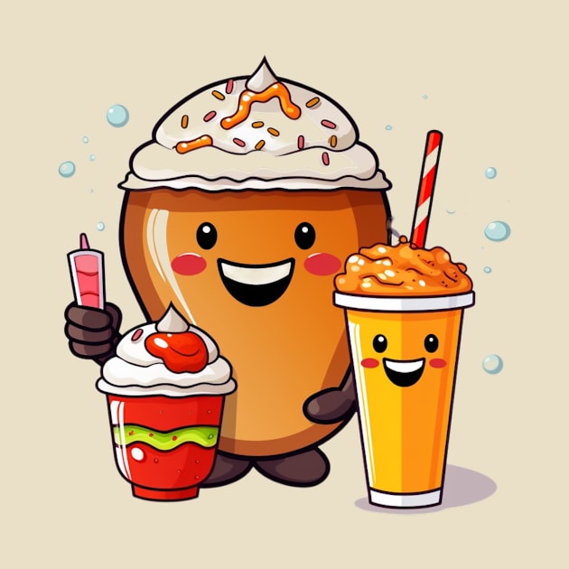 Ice creamkawaii  junk food T-Shirt cute  funny by nonagobich