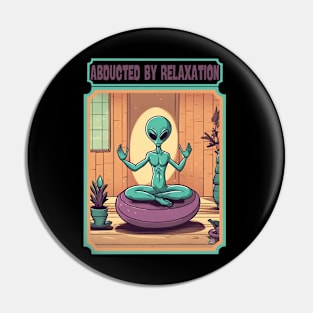 Alien yoga Pin