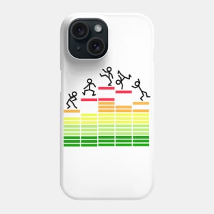 Dancing on Equalizer Phone Case