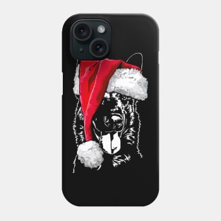 Belgian Malinois Santa Christmas dog mom Phone Case