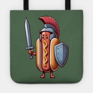 Glizzy Gladiator | Hot Dog Warrior Funny Food Tote