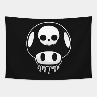 Skull Mushroom Tapestry