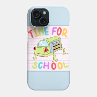 Frog bus Phone Case