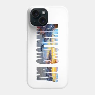 BINALONG BAY - Tasmania Australia Fires Sunset Phone Case