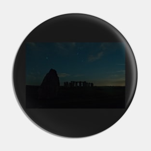 Stonehenge at night Pin