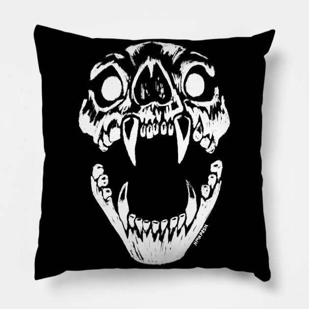 Vampire Bite Pillow by hmnprsn