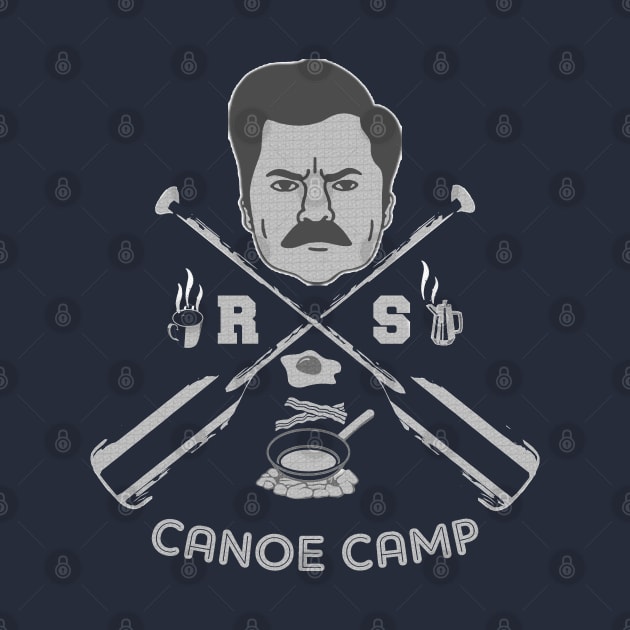 Rons canoe camp by kurticide