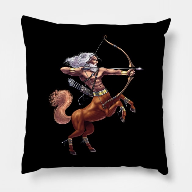 Greek Mythology Centaur Pillow by underheaven