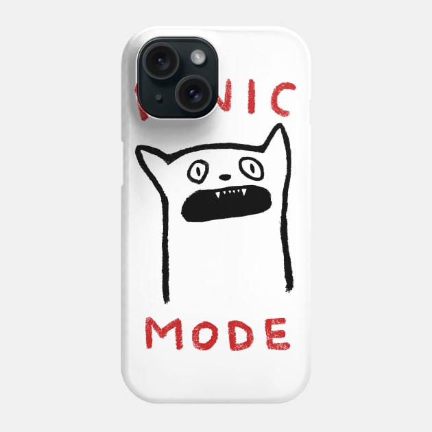 Panic Mode Phone Case by FoxShiver