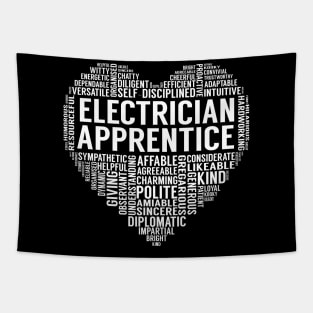 Electrician Apprentice Heart Tapestry