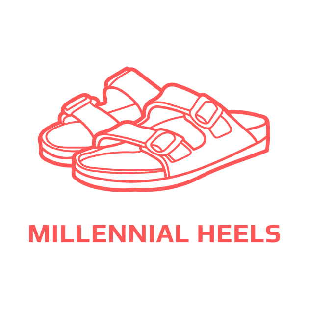 Millennial Heels Birkenstock Design by yourstruly