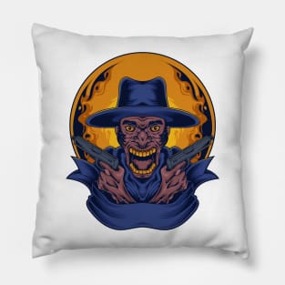 Coyboy Gunner Pillow