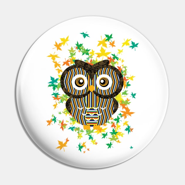 Owl Eyes On You Pin by Gramoda