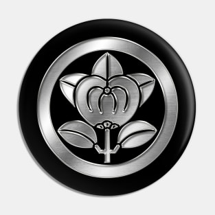 Ii Clan Kamon Silver Chrome Pin