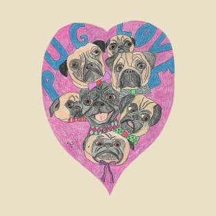 Pug Love T-Shirt