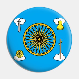 The Wheel Of Fortune Pin