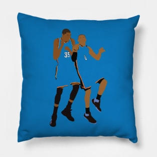 OKC Thunder duo Durant & Westbrook Pillow