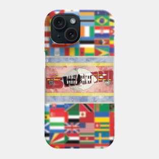 Eswatini Vintage style retro souvenir Phone Case