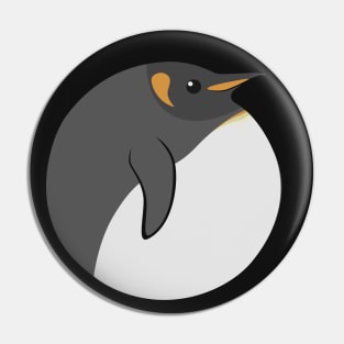 Bird Balls:  King Penguin Pin