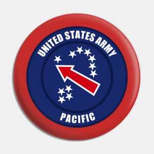 United States Army Pacific Patch Pin