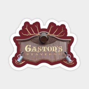 Gaston's Tavern Sign Magnet