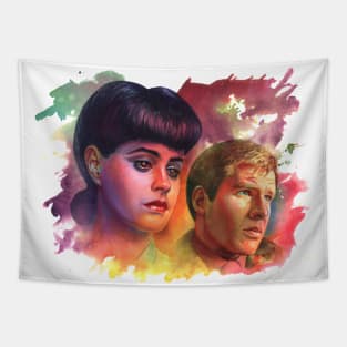 Voight Kampff - Blade Runner Artwork Tapestry