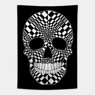 Two Tone Skull Tapestry