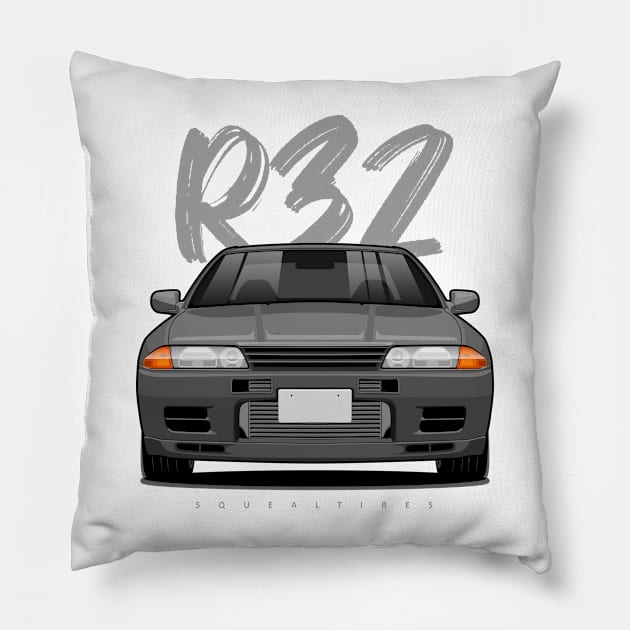 Skyline GTR R32 Pillow by squealtires