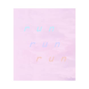 Run graphic design | BTS T-Shirt