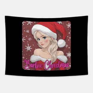 Barbie Christmas Tapestry