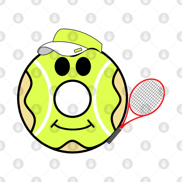 The Tennis Donut by Bubba Creative