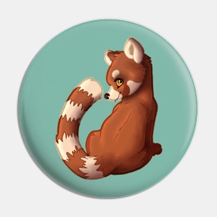 Red Panda: Over-the-Shoulder Pin