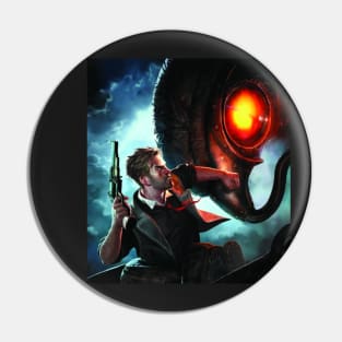 Booker Dewitt vs. Songbird version 2 (Bioshock Infinite) Pin