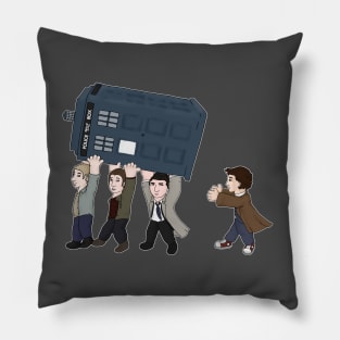 The Angels have the Phonebox Pillow