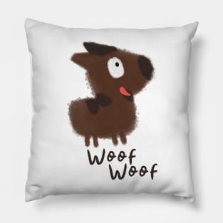 Woof Woof Pillow