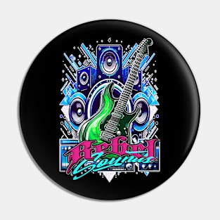 Rebel Sounds Pin