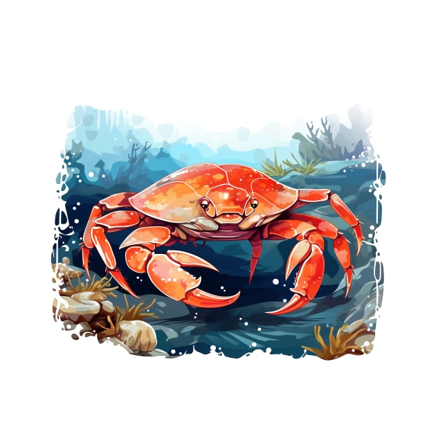 Red Crab by zooleisurelife