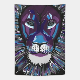 FIERCE Lion Painting Tapestry