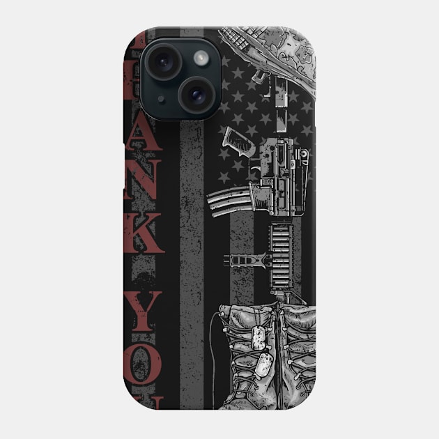 Thank You Memorial Day 2020 Phone Case by snnt