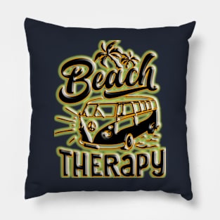 TIME FOR SOME SERIOUS BEACH THERAPY Pillow