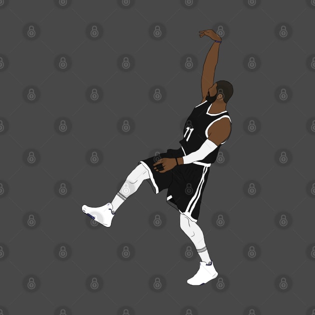 Kyrie Irving "Hold It" (Nets) by rattraptees