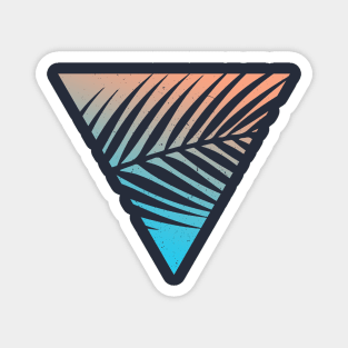 Sunset triangle Magnet