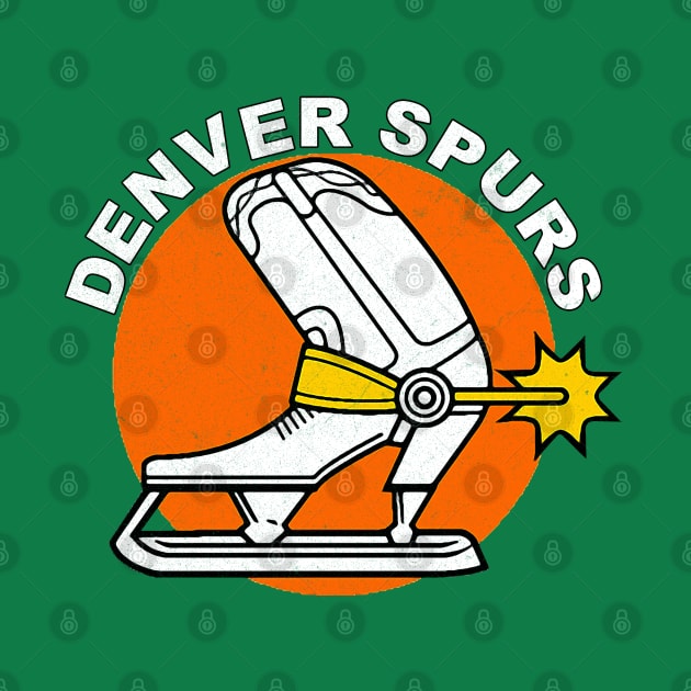 Classic Denver Spurs Hockey by LocalZonly